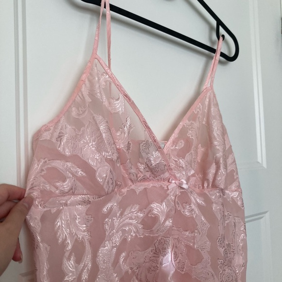 Gloria Vanderbilt Vintage Pink Lace Tank - Picture 4 of 10